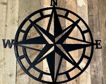 Compass wall art