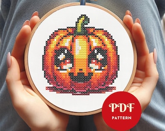 かわいい赤ちゃんアリアンハロウィーンクロスステッチパターン手刺繍