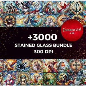 Gebrandschilderd glas png-bundel, sublimatieontwerp, nep-gebrandschilderd glas, clipartbundel, glas-in-loodraam, glas-in-lood png, digitaal papier, doe-het-zelf
