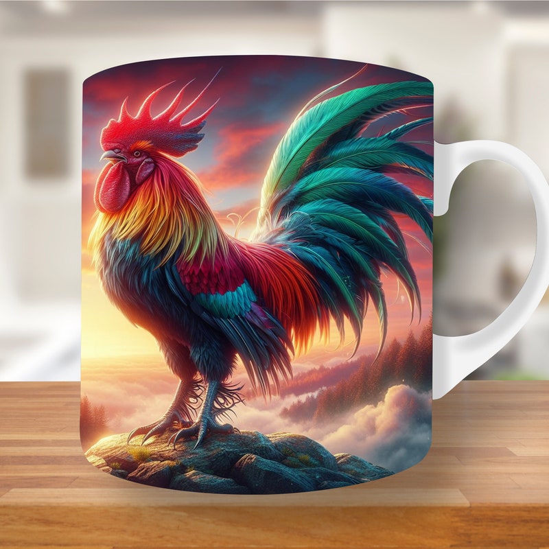 Rooster Printed Iconic Drink Sleeve main image 0