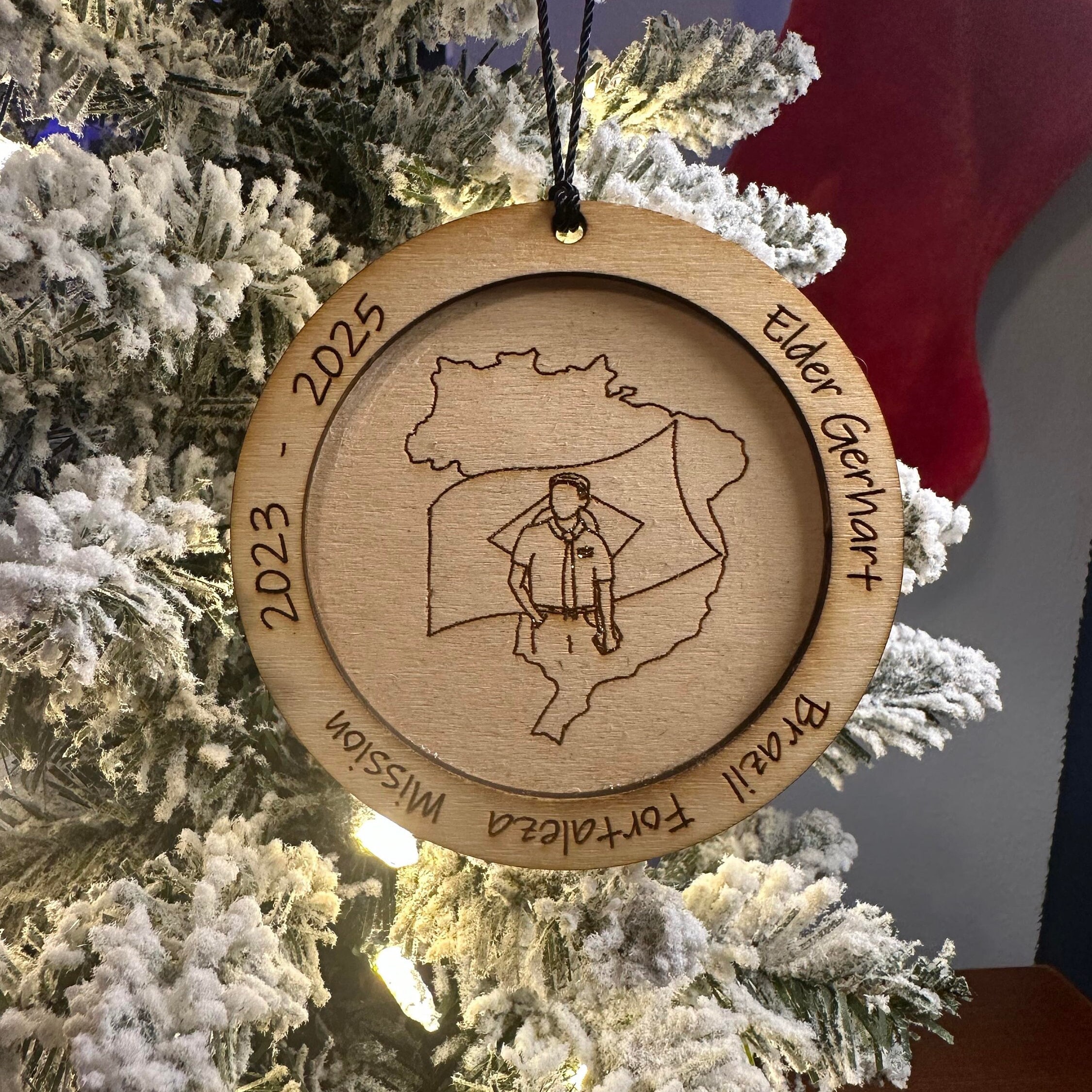 Missionary Ornament for Elder