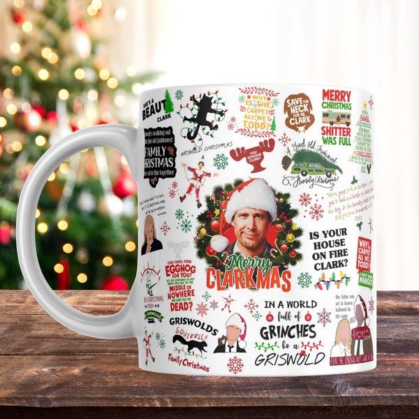 Clark Griswold's Christmas Vacation 15oz Coffee Mug Design