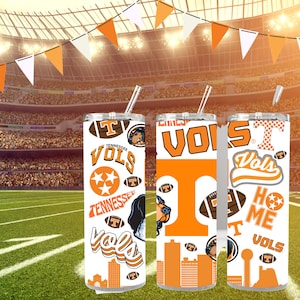 Tennessee Vols Skinny Tumbler Designs