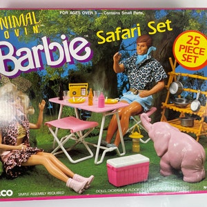 Vintage Barbie Animal Lovin’ Safari Set New Open Box No. 7312