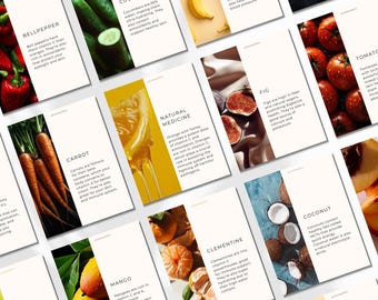 80 Nutritionist Social Media Template for Coaches Dietitian, Instagram Post Templates for Healthy Eating Fitness Canva Editable Wellness