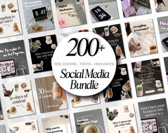 Social Media Manager Template Aesthetic Canva Templates for Coaches Social Media Marketing Portrait Instagram Post Templates Carousel Posts