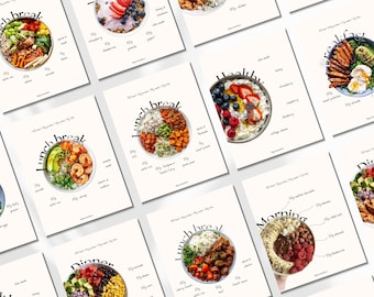 80 Nutritionist Social Media Template for Coaches Dietitian, Instagram Post Templates for Healthy Eating Fitness Canva Editable Wellness