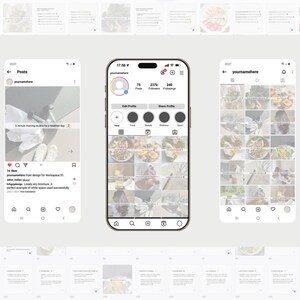 Health Wellness Social Media Carousel Templates Canva Editable Digital ...