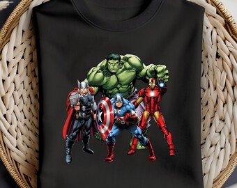 スーパーヒーロー、グリーンジャイアントハルク、キャプテンアメリカ