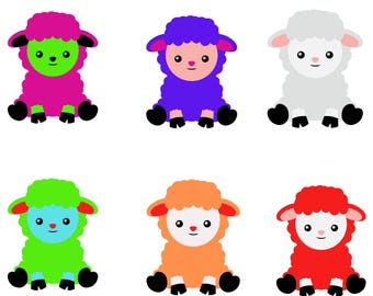 赤ちゃん羊 SVG 6 png、農場の動物 SVG、羊 SVG 農場 SVG、赤ちゃん農場の動物、SVG 羊 PNG、かわいい羊 SVG 赤ちゃん、農場の動物 SVG、デジタル ダウンロード