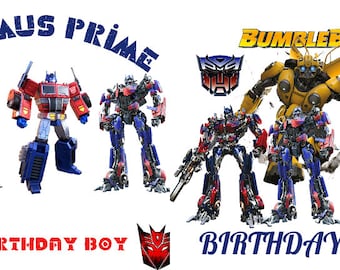 Feestvarken 2 png, hommel optimus prime, verjaardagscadeau, verjaardagstaart, kinderkamer decor, robothelden, verjaardagsverrassing, kindercadeau, transformatoren