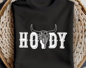 Howdy Shirt 5 PNG, Howdy Png, Nashville Shirt PNG, midwest png, Western Graphic Png, Music Shirt Png, Country Music png, digital download