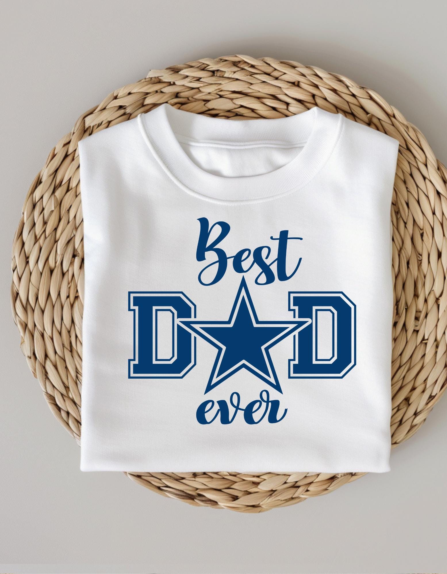 Cowboys Shirt For Father's Day Gifts Best Dad In The West T