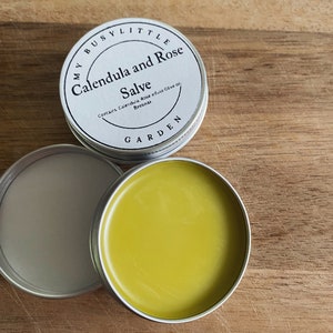 Calendula and Rose Salve Balm