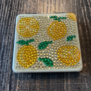Jeweled Compact Mirror