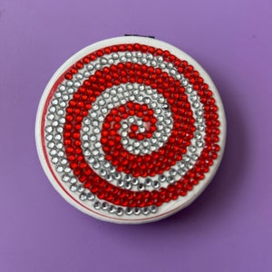 Jeweled Compact Mirror