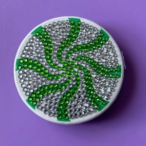 Jeweled Compact Mirror