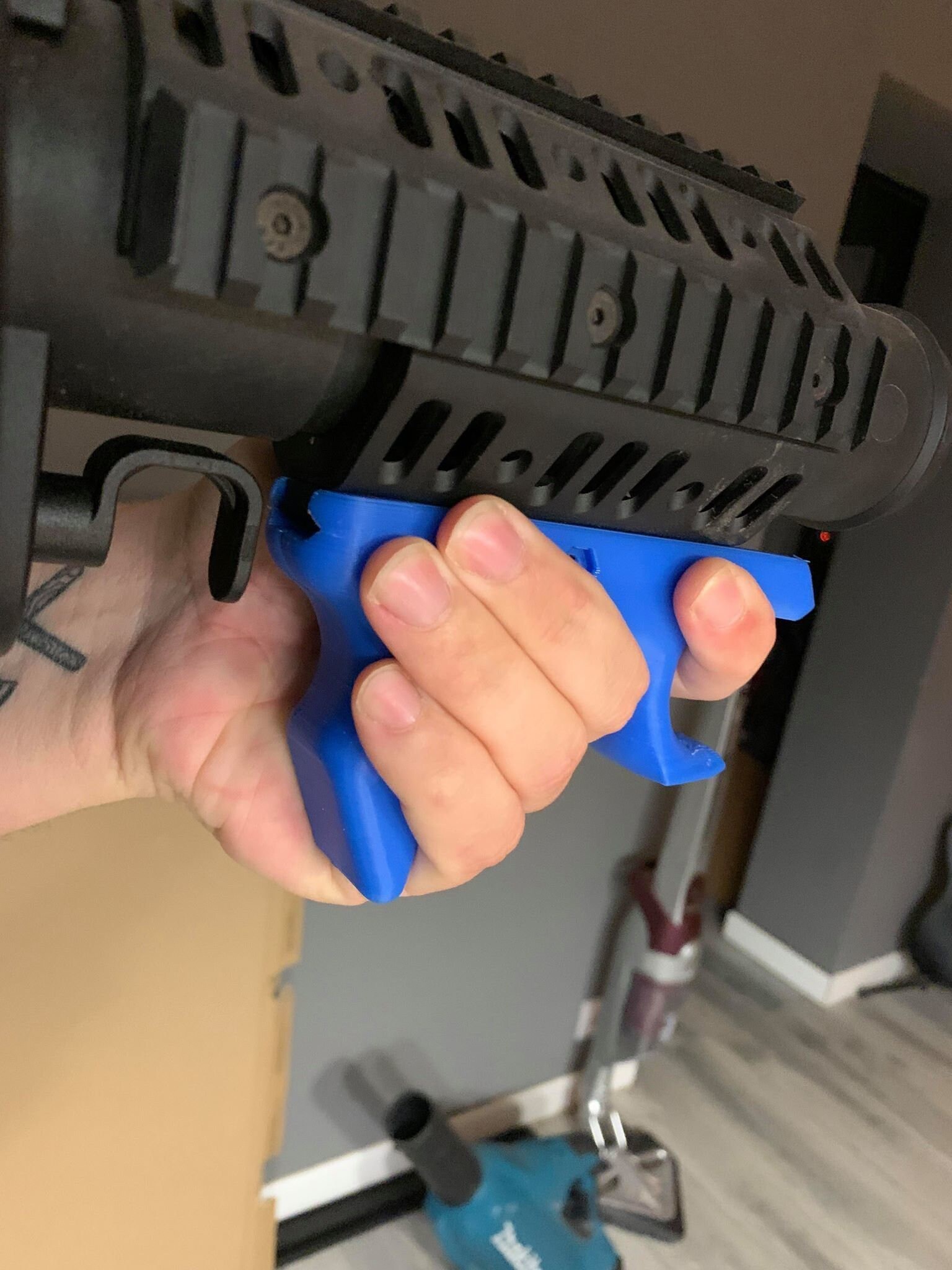 Angled Foregrip Nightstrike paintball Airsoft Gel Blaster Picatinny