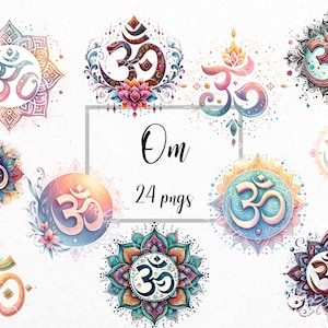 Om: clip art simbolo Om, png simbolo Om, immagini simbolo Om, sfondi trasparenti.