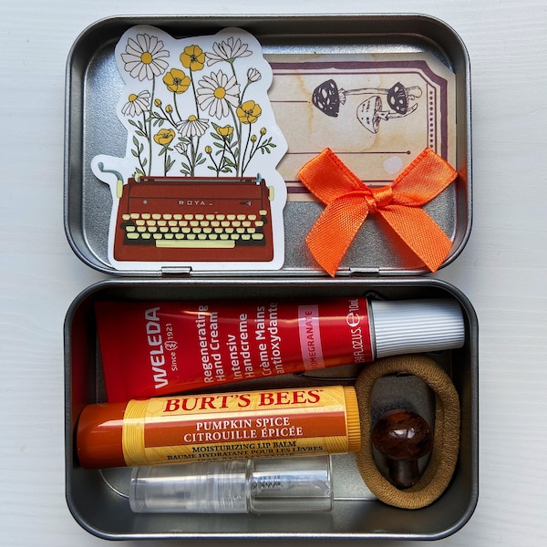 Handbag Organiser Tin (altoid wallet) With Essential Supplies