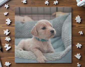 Create Your Own Puzzle | Personalized Picture Puzzle | Custom Jigsaw Family From Photo | Memory Gift | Custom Dog Lover Gift