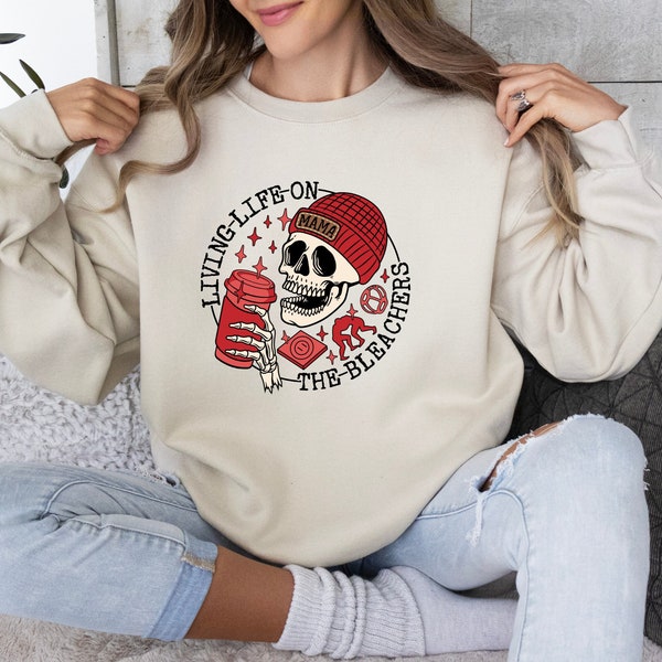 Living Life on the Bleachers Hoodie Etsy