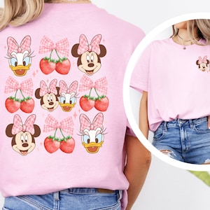 Disney Minnie Daisy Coquette Shirt, Girls Just Wanna Have Sun, Disney Besties T-shirt, Disney Summer Shirt, Bows Shirt