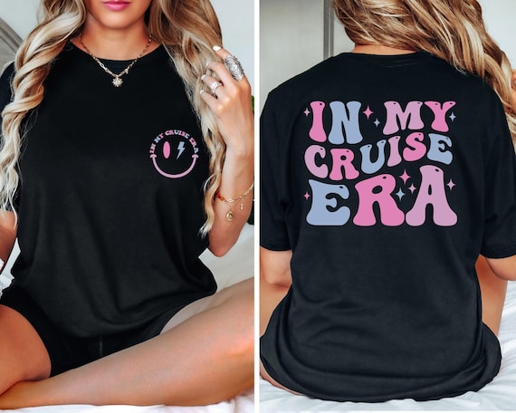 In My Cruise Era Shirt, Funny Vacation Shirt, Retro Cruise Gift, Cruise Travel T-shirt, Cruise Tripping Tee, Trendy Vacay, Cruise Lover Tee