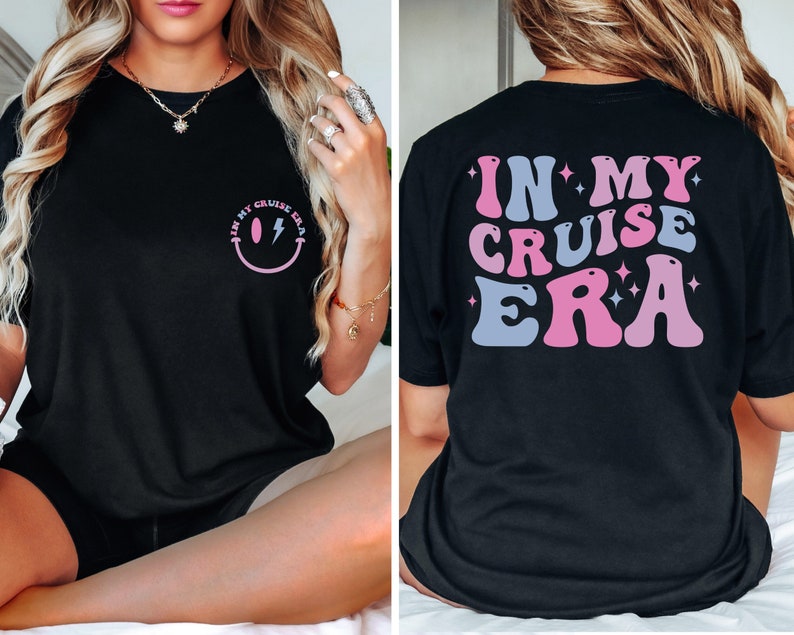 In My Cruise Era Shirt, Funny Vacation Shirt, Retro Cruise Gift, Cruise Travel T-shirt, Cruise Tripping Tee, Trendy Vacay, Cruise Lover Tee