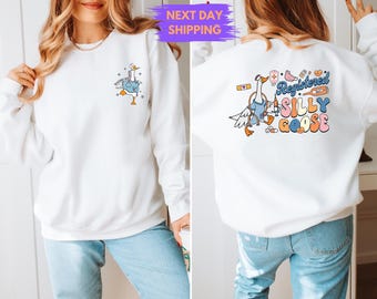 Silly Goose Registered Nurse Sweatshirt, Nursing Student Sweatshirt, Nursing School, Nurse Shirt, For Work RN,Nurse Life Sweatshirt,Gag Gift