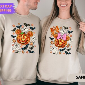 Pumpkin Ghost Halloween Sweatshirt, Ghost Sweatshirt, Bougie Ghost Sweatshirt, Cute Ghost Halloween, Ghost Pumpkin Halloween, Halloween Gift