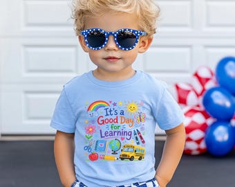 It's A Good Day For Learning Shirt | Doodle Teacher Tee | Back To School Teacher Shirt | Teacher Appreciation Gift | Cute Teacher Apparel