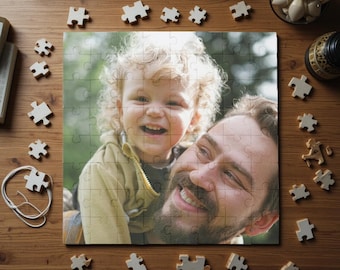 Personalized Photo Puzzle | Mother's Day Gift | Father's Day Gift | Custom Jigsaw Puzzle | Picture Puzzle | Memory Gift