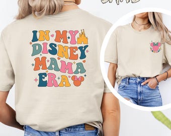 In My Disney Mama Era Shirt, Disneyland Family Trip Shirt, Minnie Mom Shirt, Girls Disney Tee, Disney Mom Era Tee, Gift for Mom, Disneyland