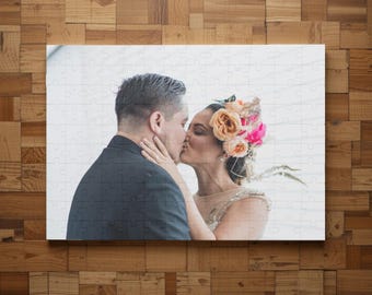 Custom Couple Photo Puzzle | Personalized Jigsaw Puzzle | Anniversary Gift | Romantic Keepsake | Picture Puzzle For Couples