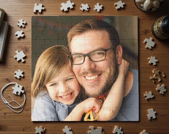 Custom Photo Puzzle | Personalized Jigsaw Puzzle | Family Gift | Picture Puzzle | Unique Memory Keepsake | Birthday Gift | Custom Puzzle