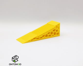 Cuña para puertas de bomberos fabricada en PETG: cuña ultraligera para servicios de rescate y THW (Agencia Federal de Socorro Técnico).