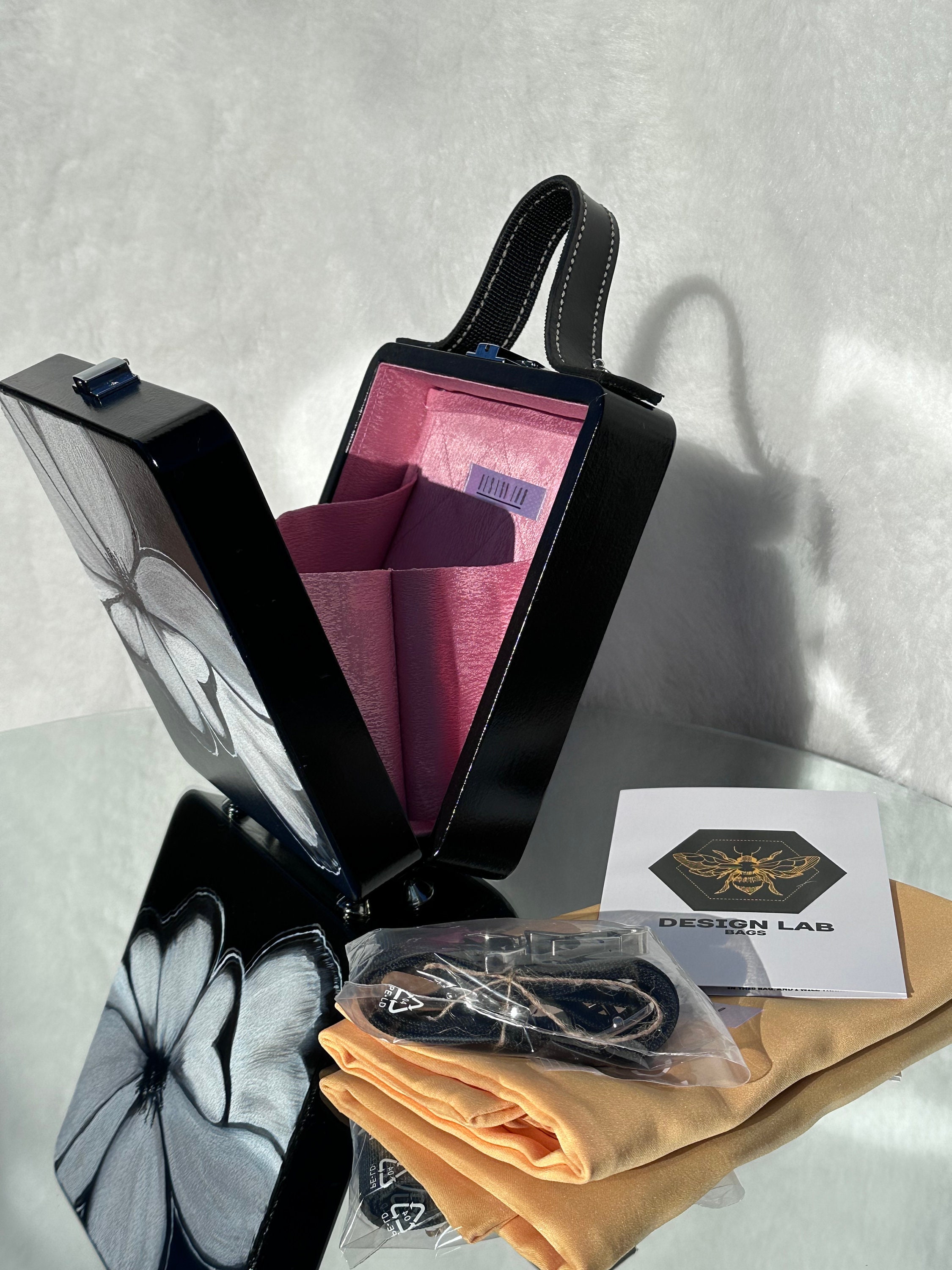 Wooden Bag , Hand Painted