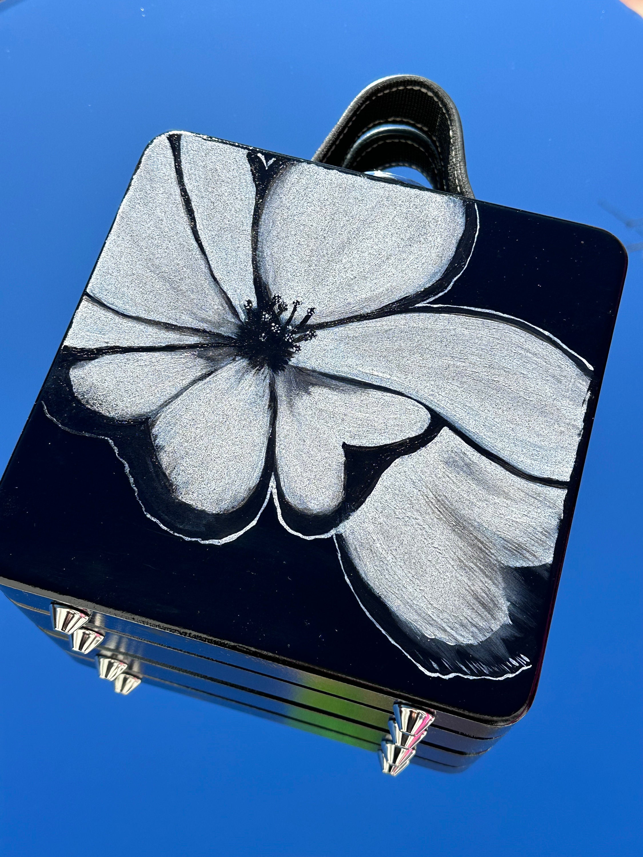 Wooden Bag , Hand Painted