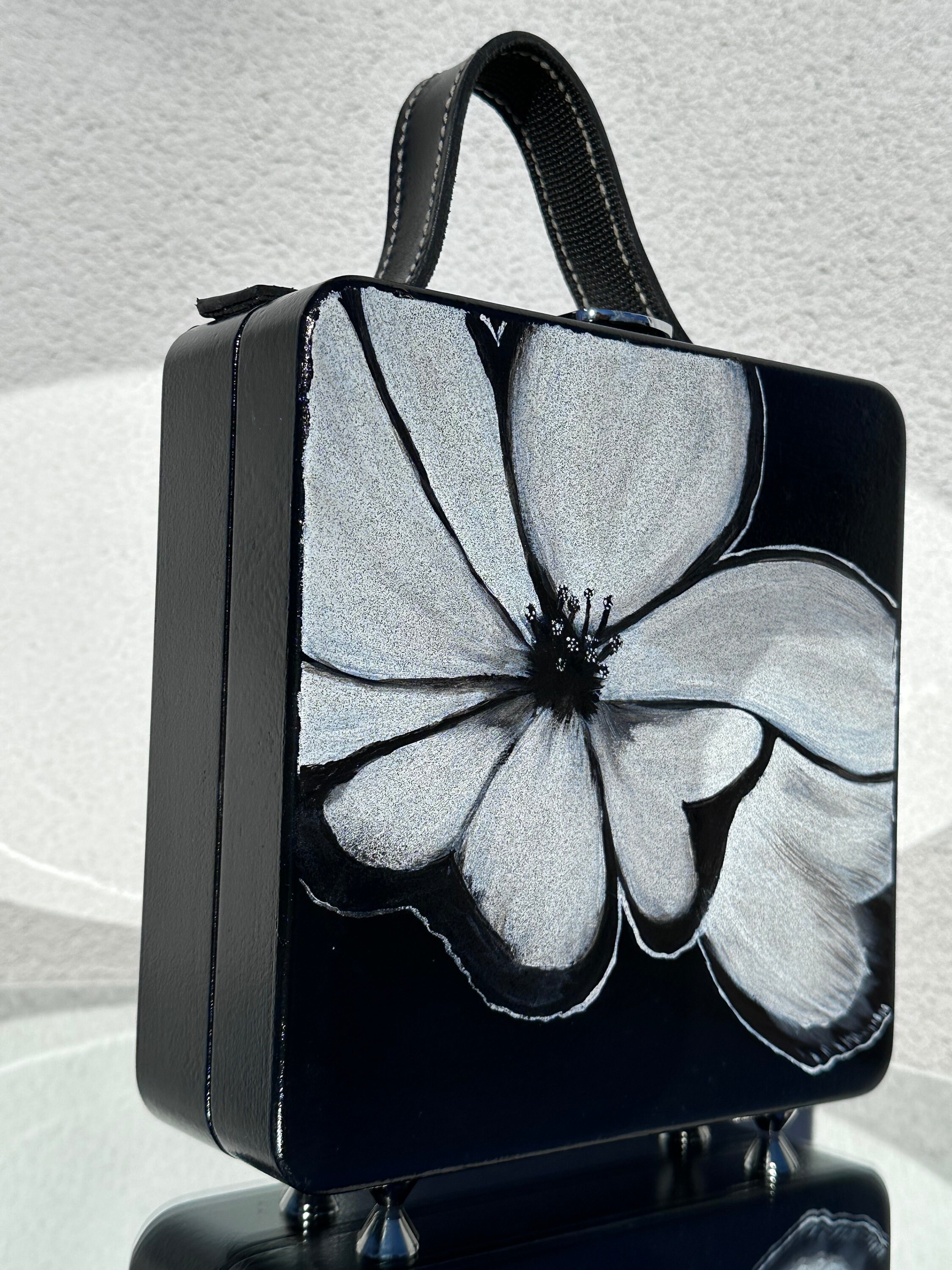 Wooden Bag , Hand Painted