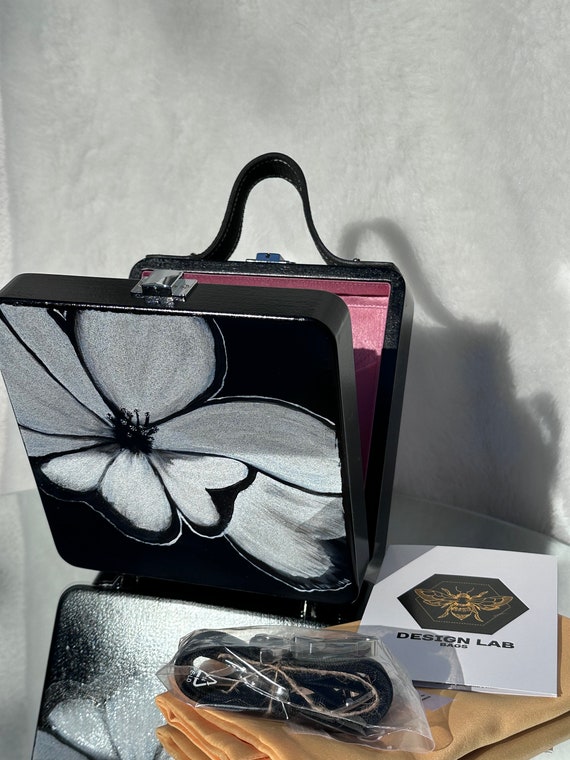 Wooden Bag , Hand Painted