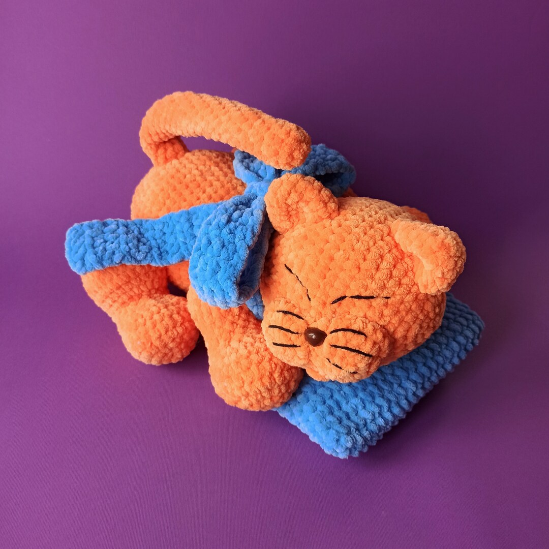 Crochet Cat Amigurumi Cat Plushie Crochet Cat Toy Cat Etsy