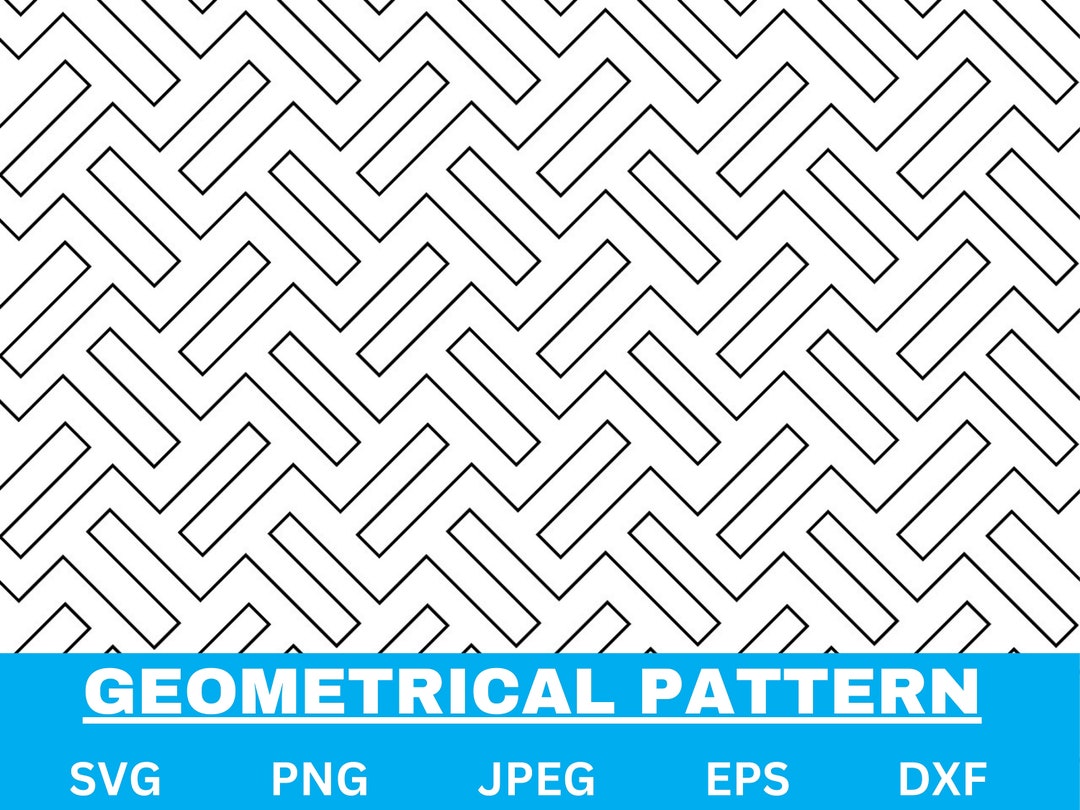 Seamless Geometric Pattern SVG Line Pattern Svg Geometric Background ...