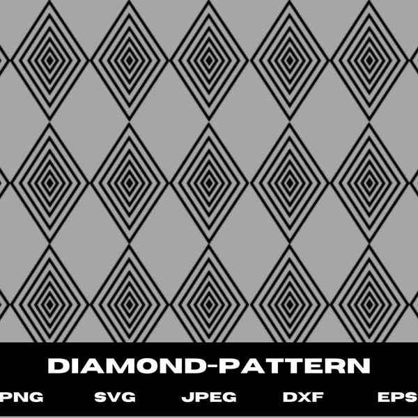 Argyle Pattern Svg, Diamond Pattern Svg, Tumbler Template svg Geometric Background svg, Cut File  Silhouette Cricut digital download