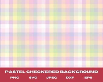Seamless Pastel Plaid checkered Pattern svg  Spring Plaid Pattern svg  Repeat Pattern svg  png  jpg  eps  dxf  file vector  digital download