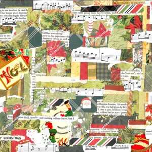 Digital Collage - Christmas