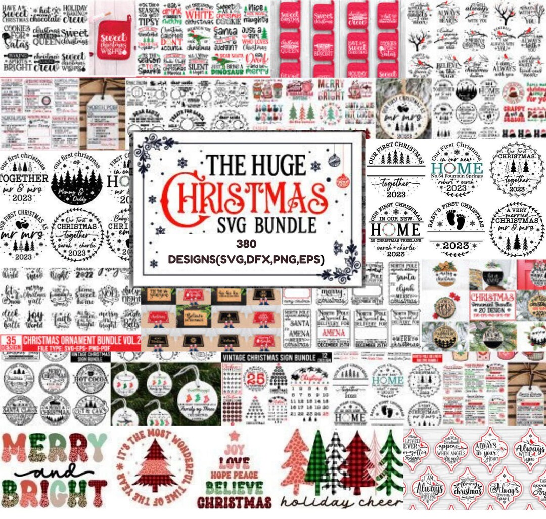 Christmas SVG Bundle / Funny Christmas SVG / Cut File / Cricut / Clip ...