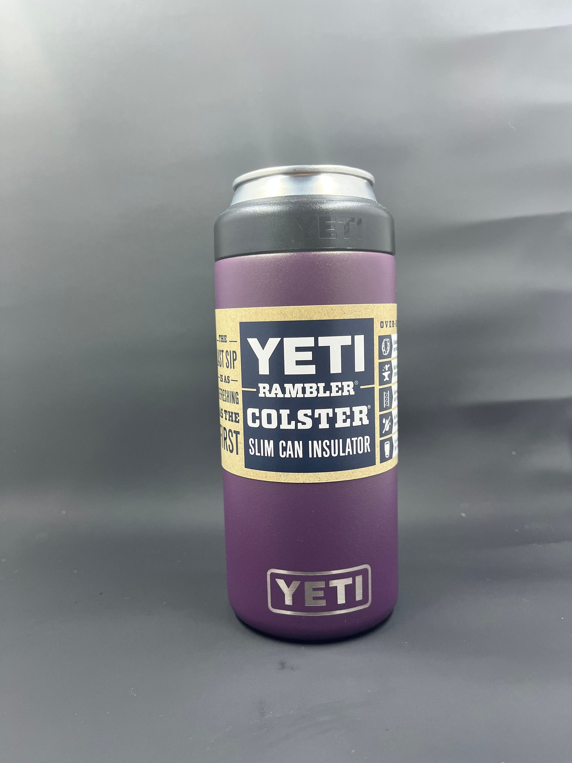 YETI COOLERS YETI Rambler Colster 12 oz. Can Insulator Peak Purple