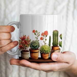 Cactus Lineup Mug