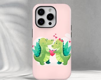 Cute Dragons Phone Case Valentine Cover for iPhone 16 15 14 13 12 Pro Max, Ultra, Pro, Samsung, Huawei, Google Pixel, XiaoMi  Magsafe